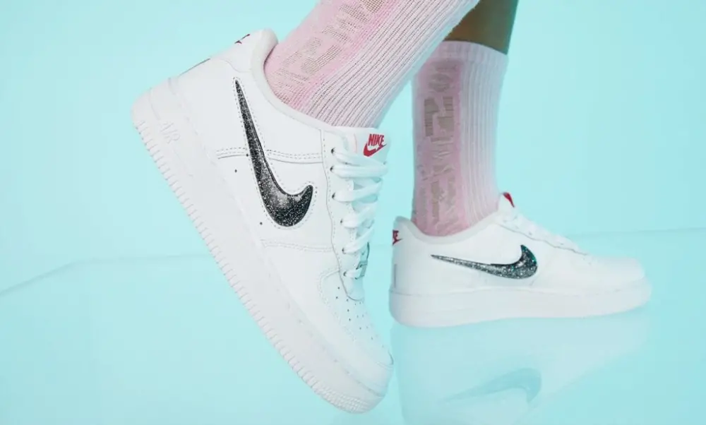 Giày Nike Air Force 1 Low LV8 White Metallic Silver DC9651-100 - Ảnh 5