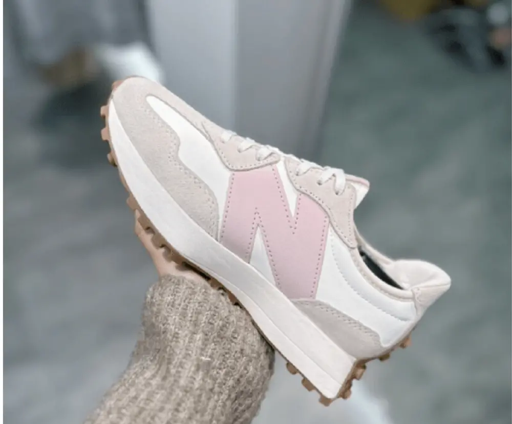 Giày New Balance 327 'Sea Salt Pink Haze' WS327AL - Ảnh 5