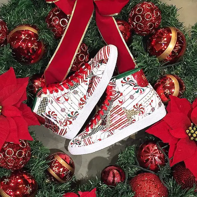 Alternative view of Giày Nike Wmns Blazer Mid QS 'Gift Wrapped Pack' 637990-600