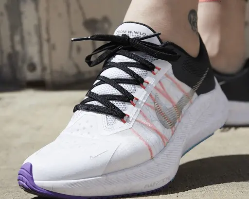 Alternative view of Giày Nike Wmns Zoom Winflo 8 'White Black' CW3421-103