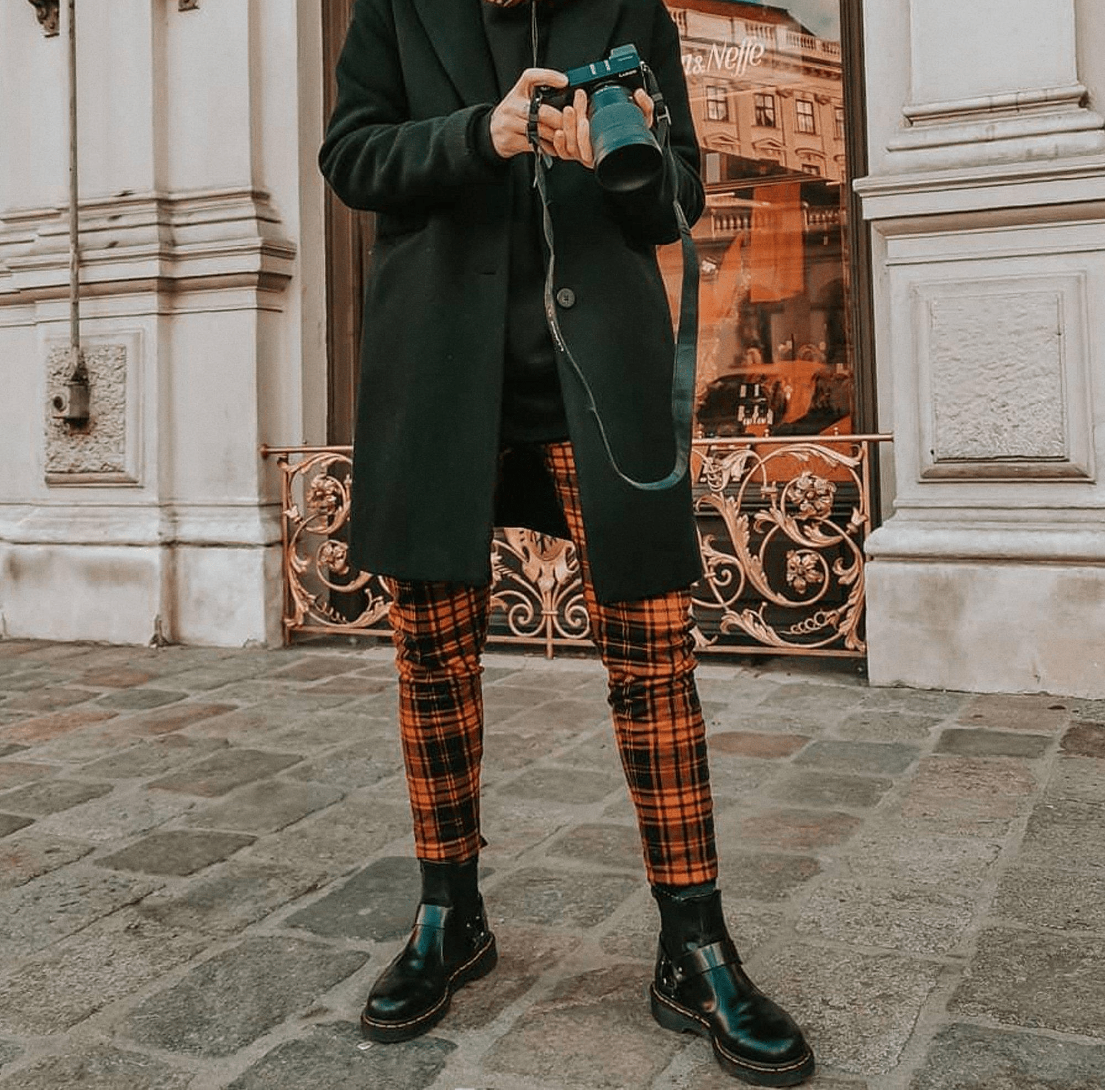 Giày Dr. Martens Wincox Smooth Leather Buckle Boots 'Black' 23866001 - Ảnh 4