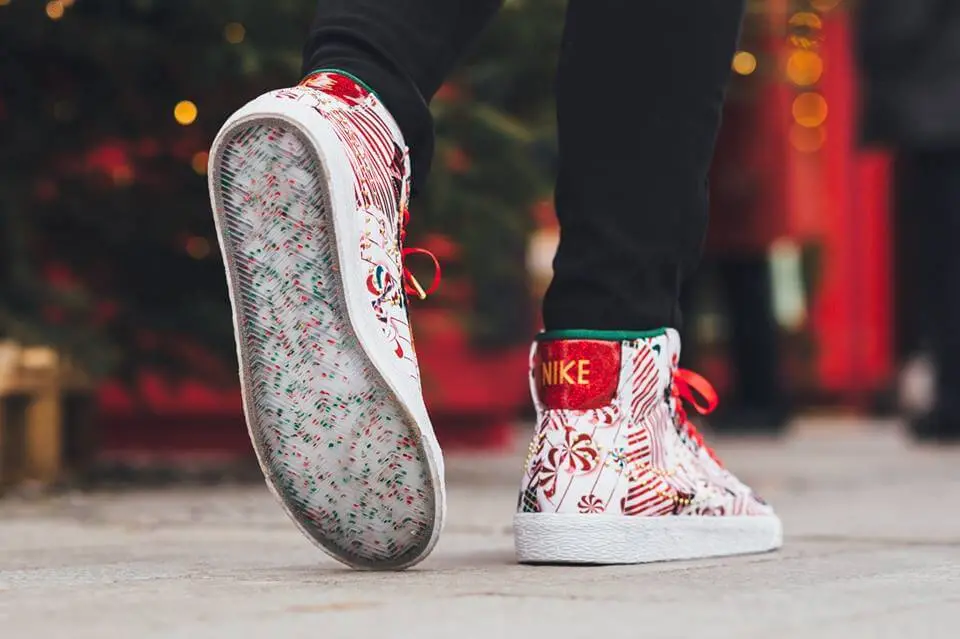Giày Nike Wmns Blazer Mid QS 'Gift Wrapped Pack' 637990-600 - Ảnh 3