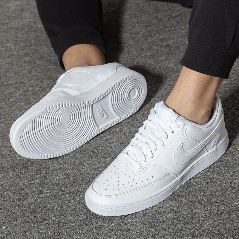 Giày Nike Court Vision Low Triple White CD5463-100 - Ảnh 2