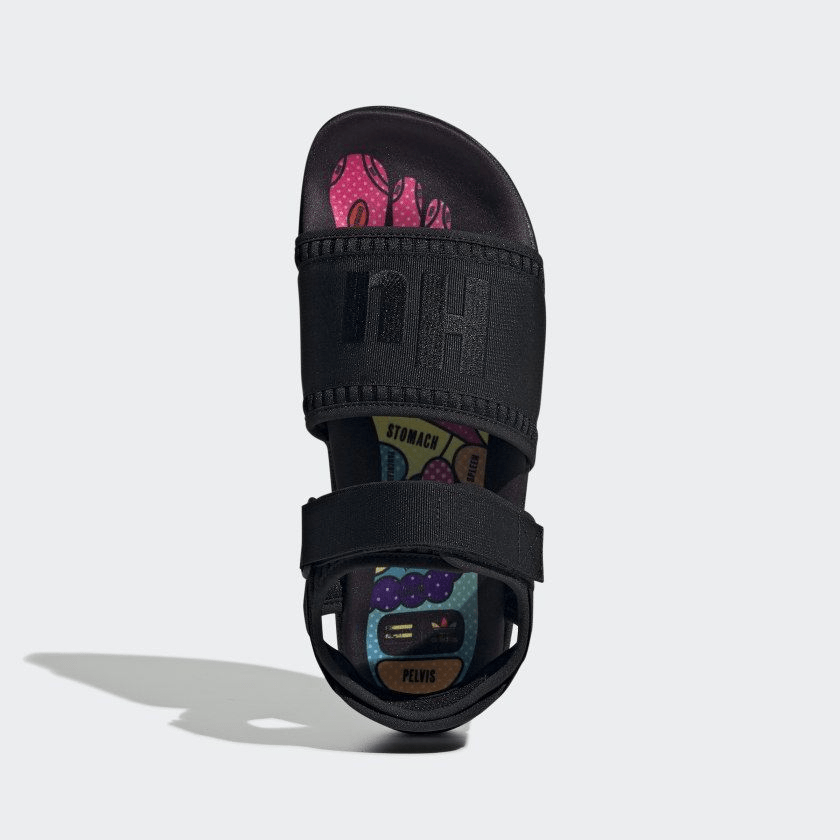 Dép Adidas Pharrell x Adilette 2.0 Sandal 'Core Black' EG7824 - Ảnh 3