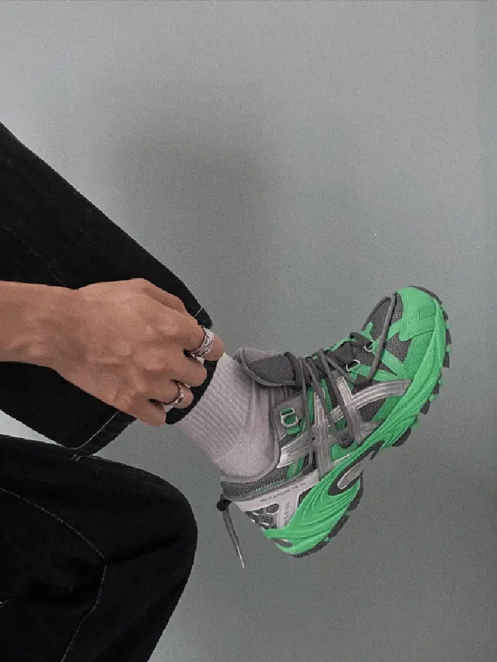 Giày Asics Kahana TR V2 Retro Functional Athleisure 'Gray Green' 1203A259-020 - Ảnh 6
