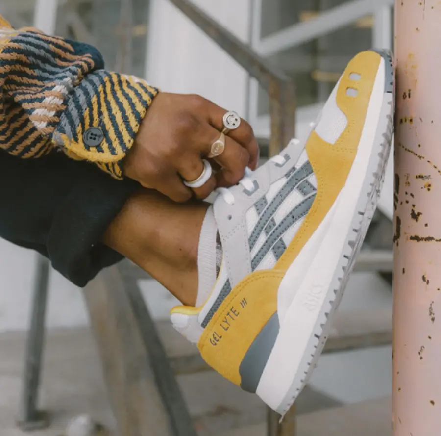 Giày Asics Gel Lyte 3 OG 'Sunflower' 1201A482-800 - Ảnh 4