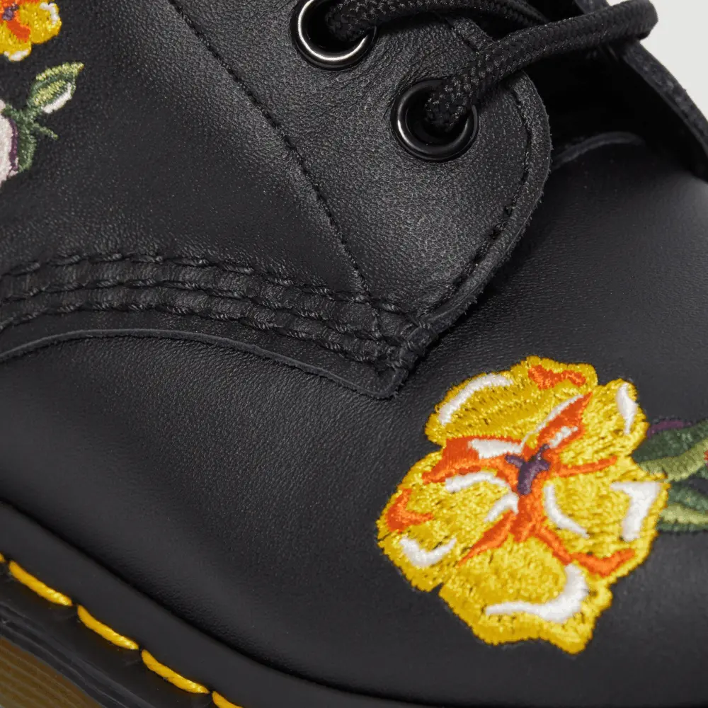 Giày Dr.Martens 1460 Vonda II 'Black Flowers' 24067001 - Ảnh 5