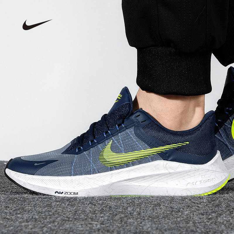 Giày Nike Zoom Winflo 8 'Midnight Navy Volt' CW3419-401 - Ảnh 2