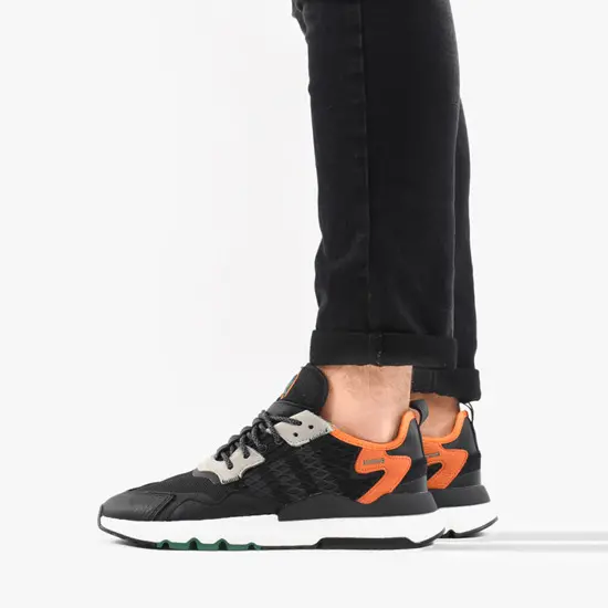 Giày Adidas Nite Jogger 'Cordura Black Orange' EE5549 - Ảnh 7