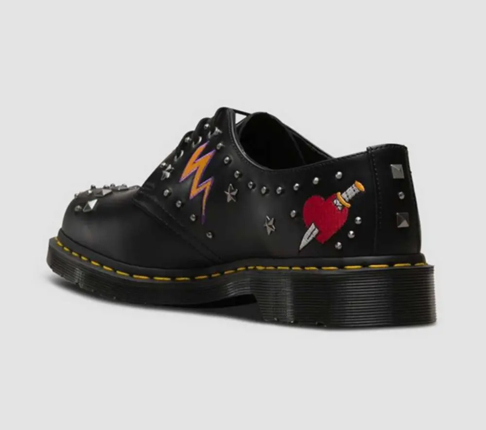 Alternative view of Giày Dr.Martens 1461 Rock & Roll 'Black' 24206001