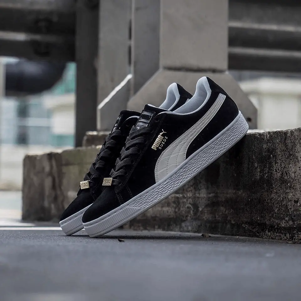 Giày Puma Suede Classic B Boy 'Black' 366492-01 - Ảnh 3