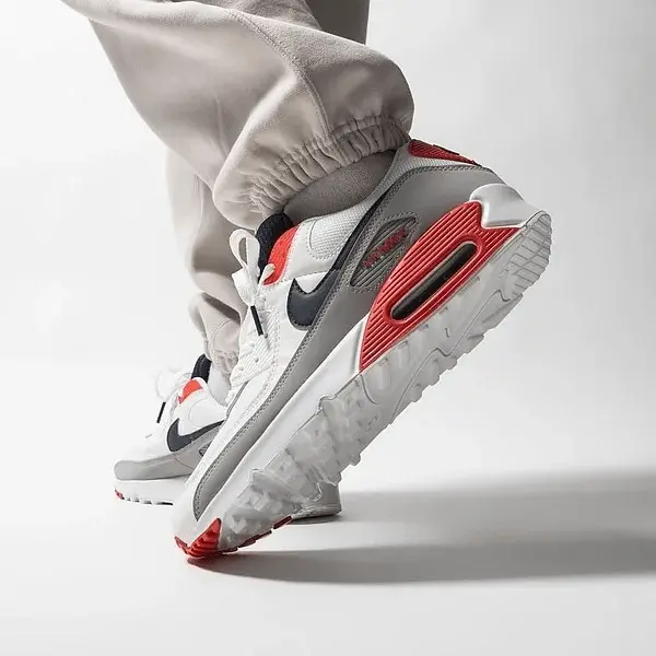 Giày Nike Air Max 90 USA 2021 'White' DB0625-101 - Ảnh 4