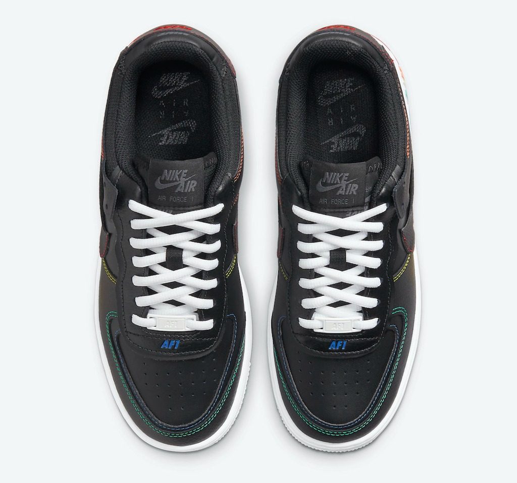 Giày Nike Air Force 1 Shadow “Multi Stitch” DJ5998-001 - Ảnh 4