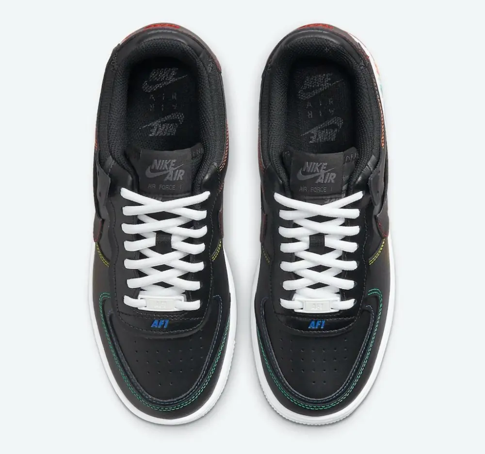 Giày Nike Air Force 1 Shadow “Multi Stitch” DJ5998-001 - Ảnh 4