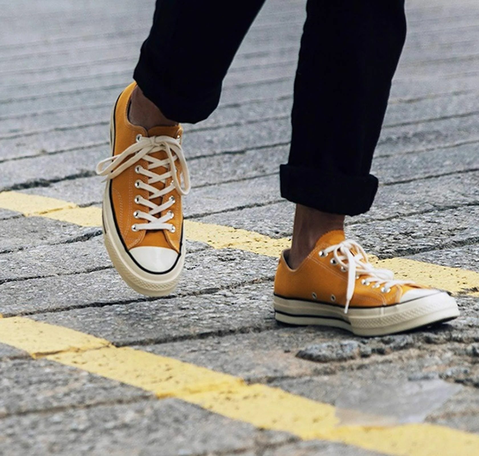 Giày Converse Chuck 1970 Low 'Yellow' 162063C - Ảnh 4
