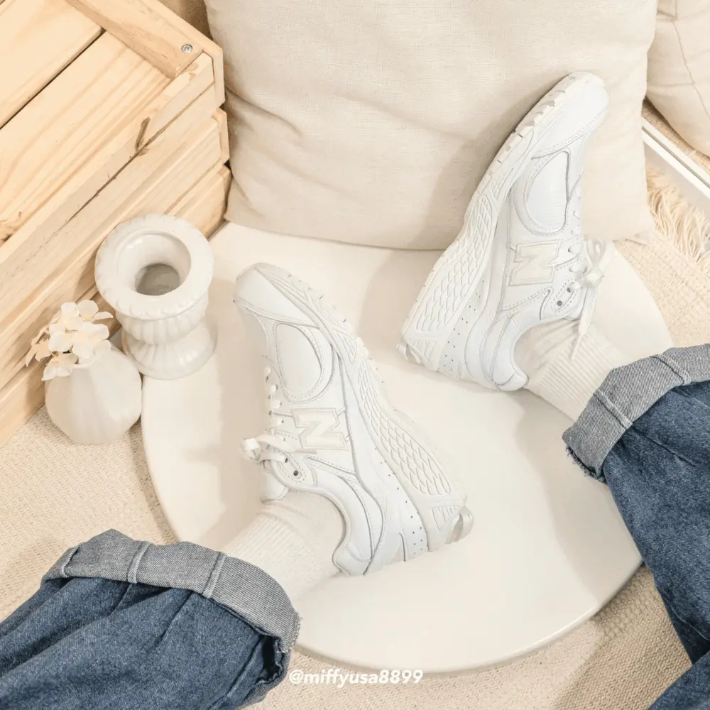 Giày New Balance 2002R 'White' ML2002RI - Ảnh 3