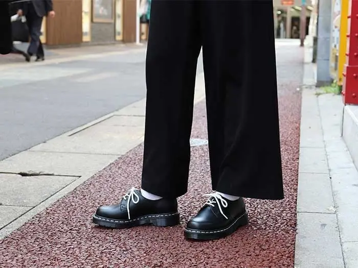 Giày Dr.Martens 1461 Contrast Stitch Smooth Leather Oxford 24757001 - Ảnh 4