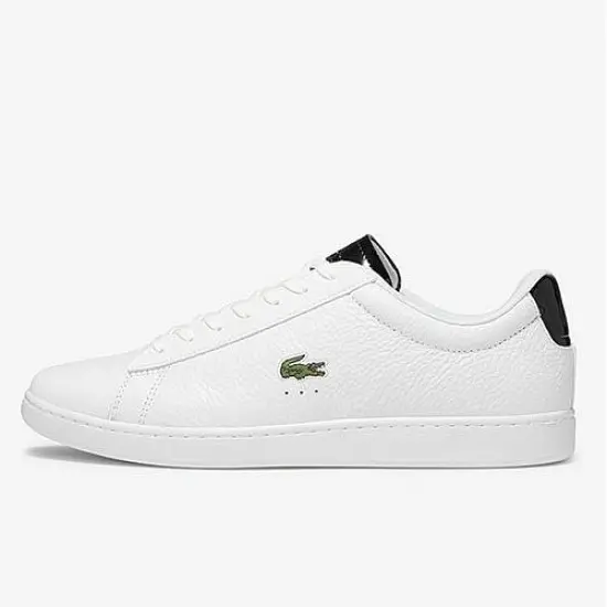 Alternative view of Giày Lacoste Carnaby Evo 220 1 SMA Mens White Leather Lifestyle Sneakers