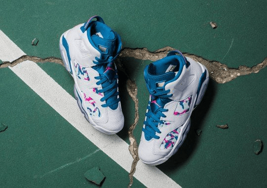 Giày Nike Air Jordan 6 Retro GS 'Green Abyss' 543390-153 - Ảnh 3