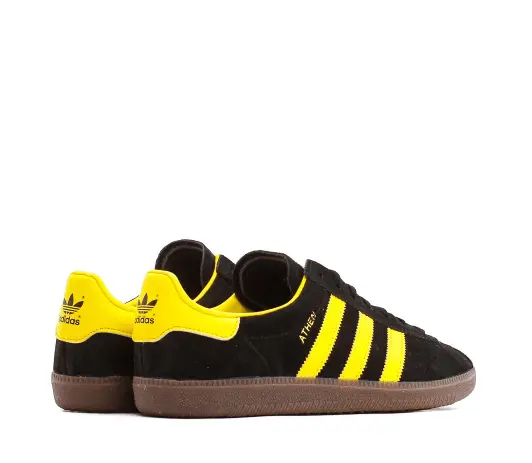 Giày Adidas City Series Athen Size Black Yellow H01812 - Ảnh 4
