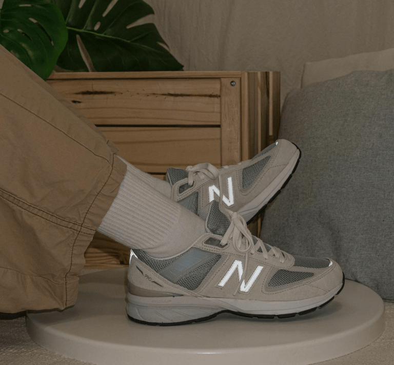 Giày New Balance 990v5 Big Kid ‘Nimbus Cloud’ GC990NA5 - Ảnh 2