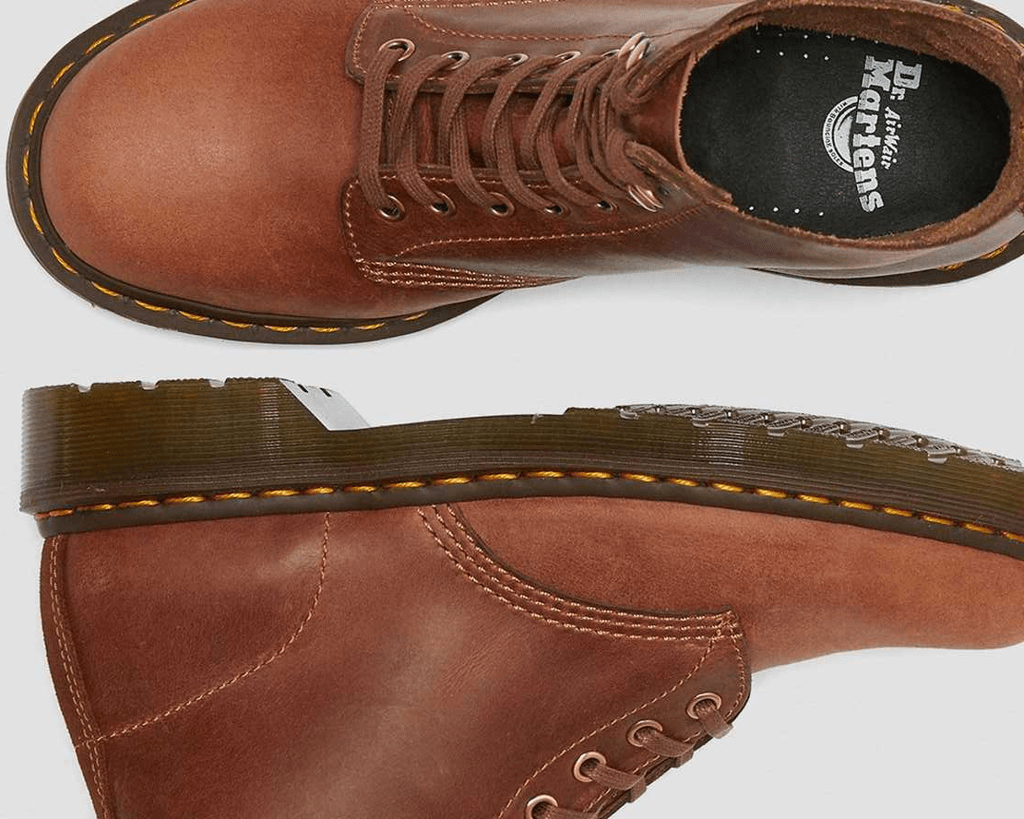 Giày Dr.Martens 1460 Pascal Soap Stone 'Brown' 24990220 - Ảnh 4