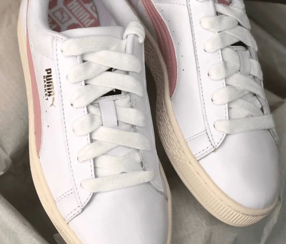 Giày Puma Basket Classic LFS 'White Bridal Rose' 354367-35 - Ảnh 3