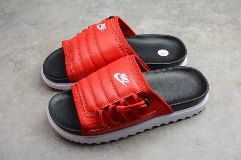 Alternative view of Dép Nike Asuna Slide "Street October Red Black" CI8800-001