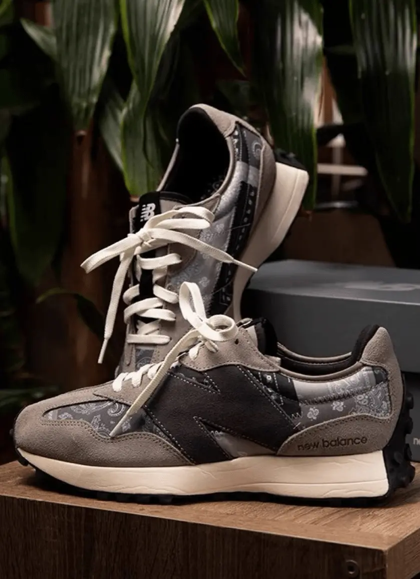 Giày New Balance 327 x Shoe Palace 'Heritage Grey' MS327SPG - Ảnh 6