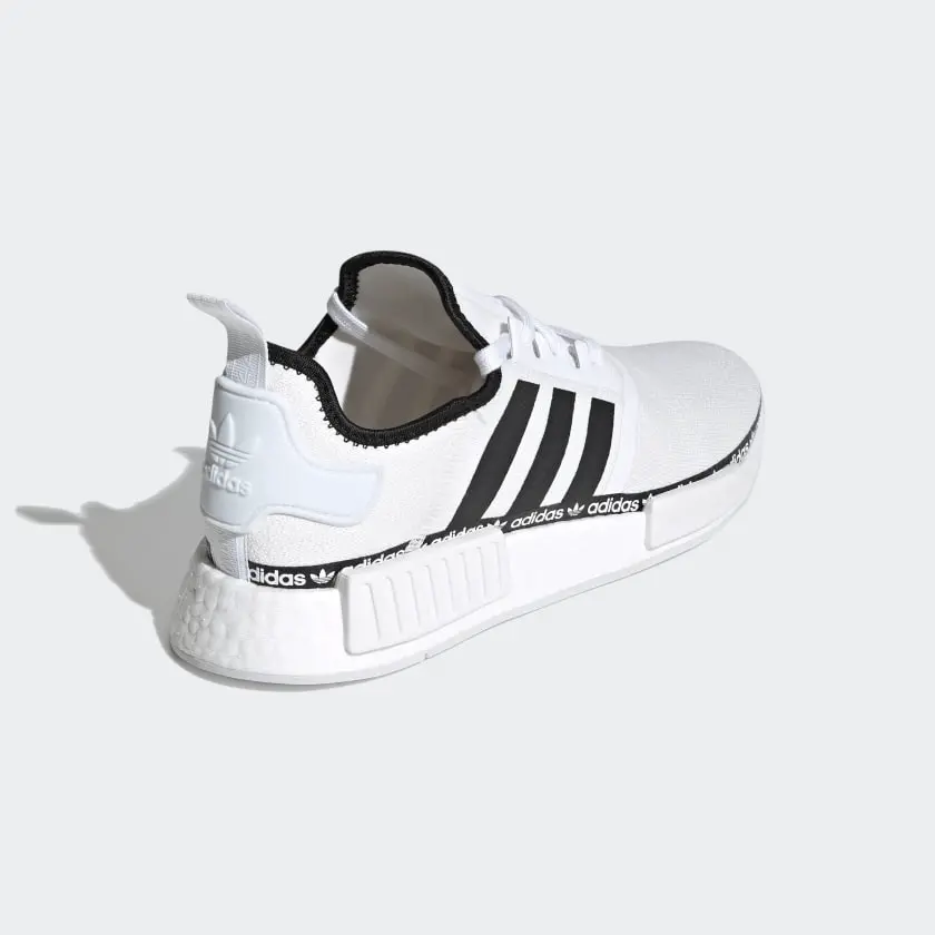 Giày Adidas NMD R1 'Cloud White Logo Strip' FV8727 - Ảnh 5