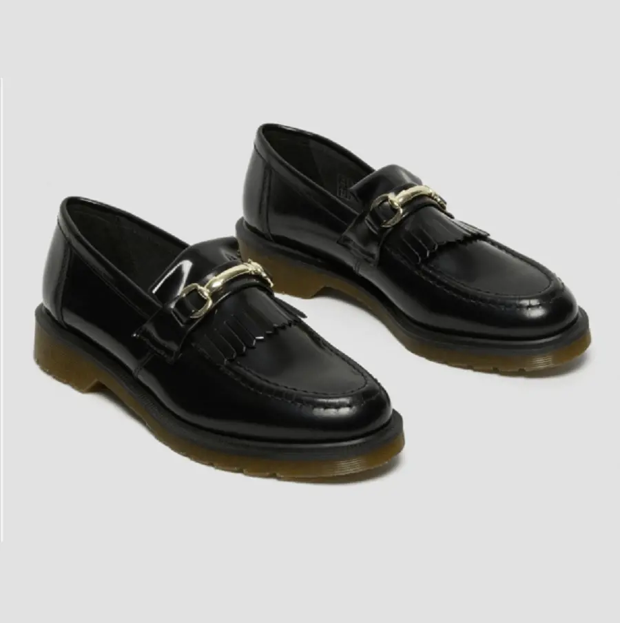 Giày Dr.Martens Adrian Snaffle ‘Black Polished’ 25024001 - Ảnh 4