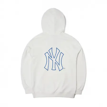 Áo MLB x Disney Donald Duck Logo NY Yankees ‘White’ 3AHDD1014-43RD - Ảnh 5