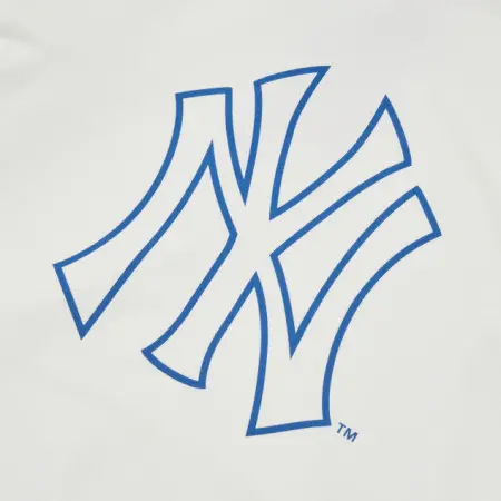 Alternative view of Áo MLB x Disney Donald Duck Logo NY Yankees ‘White’ 3AHDD1014-43RD