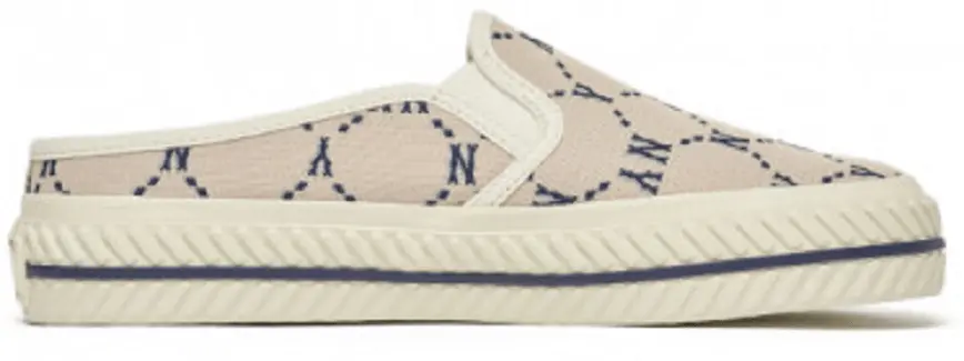 Giày MLB Dia Monogram New York Yankees 'Beige' 3AMUMDB2N-50BGS
