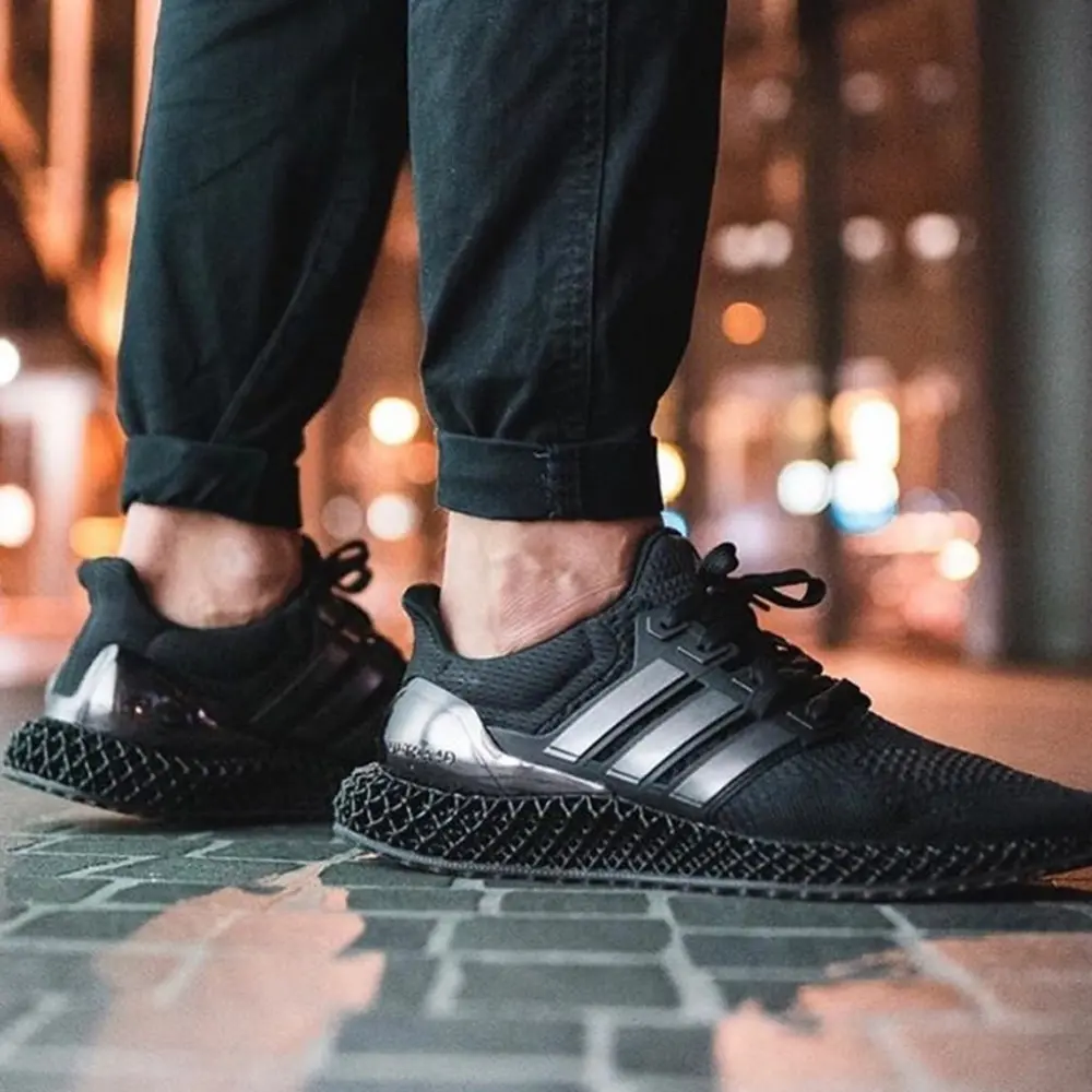Giày Adidas Ultra 4D 'Triple Black' FY4286 - Ảnh 7