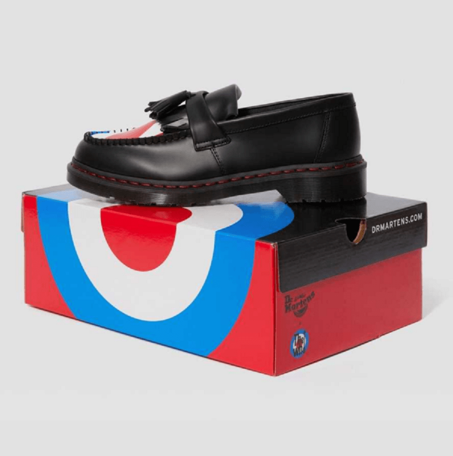 Giày Dr. Martens Adrian Who ‘Black’ 25270001 - Ảnh 4