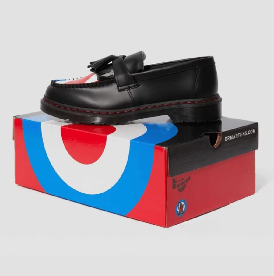 Giày Dr. Martens Adrian Who ‘Black’ 25270001 - Ảnh 4