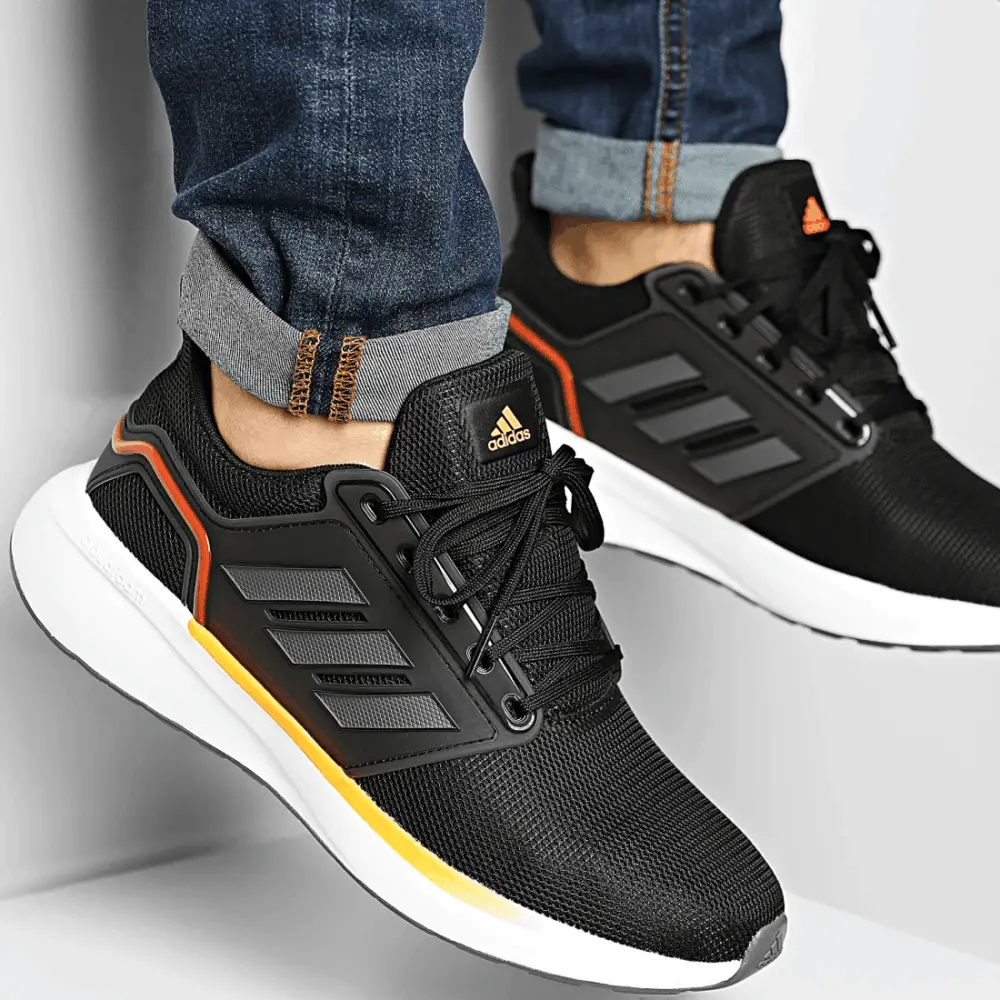 Giày Adidas EQ19 Run 'Black Screaming Orange' H00929 - Ảnh 7