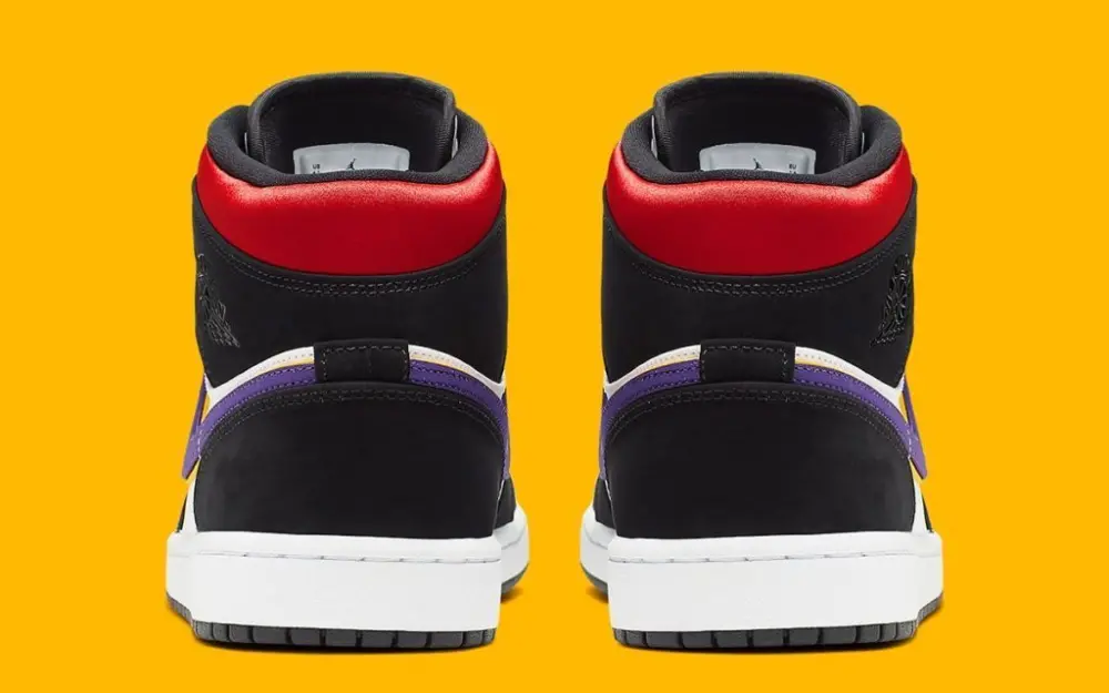 Giày Nike Jordan 1 Mid 'Lakers Top 3' 852542-005 - Ảnh 7