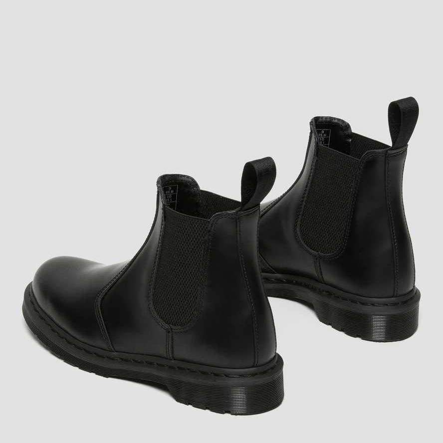 Giày Dr.Martens 2976 Mono Smooth Chelsea Boots 'Black' 25685001 - Ảnh 5