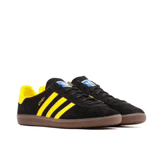 Giày Adidas City Series Athen Size Black Yellow H01812 - Ảnh 5