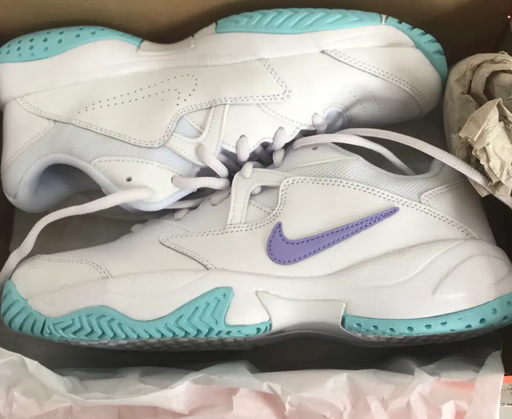 Giày Tennis Nike Wmns Court Lite 2 'White Purple' AR8838-124 - Ảnh 3