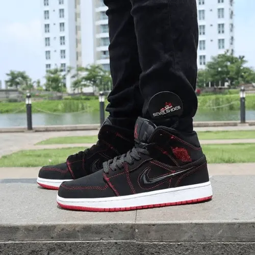 Giày Nike Air Jordan 1 Mid Fearless 'Come Fly With Me' CK5665-062 - Ảnh 4