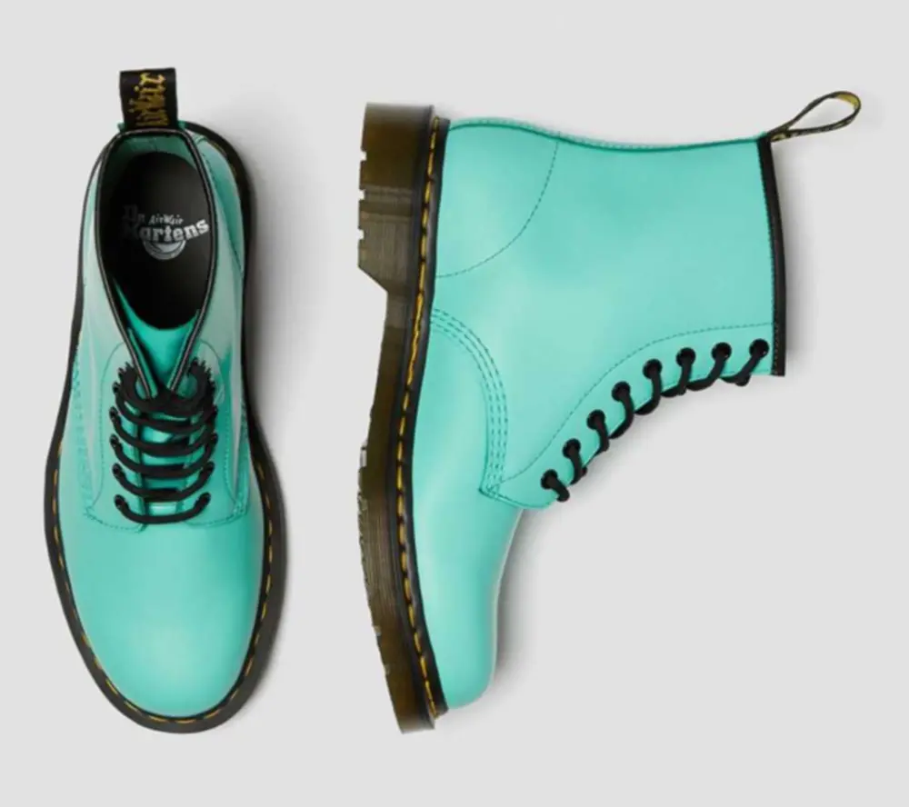 Alternative view of Giày Dr.Martens 1460 Smooth Leather Lace Up 'Peppermint' 26069983