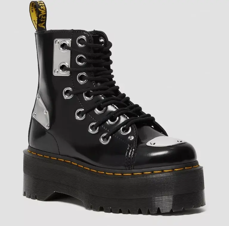 Giày Dr. Martens Jadon Max Metal 'Black' 26090001 - Ảnh 5