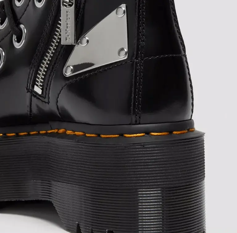 Giày Dr. Martens Jadon Max Metal 'Black' 26090001 - Ảnh 4