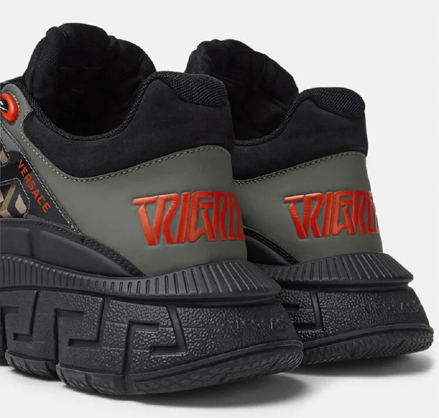 Giày Versace Trigreca Trainers Red Black DSU8094-1A01760-6K260 - Ảnh 5