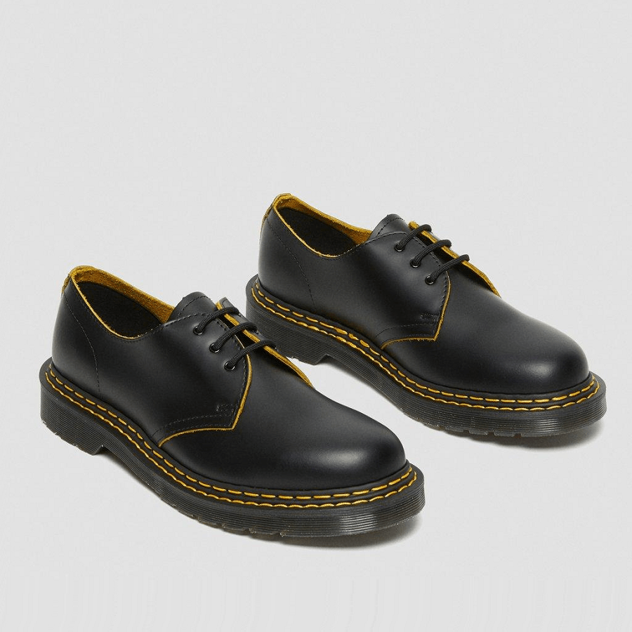 Giày Dr.Martens 1461 Double Stitch 'Black' 26101032 - Ảnh 4