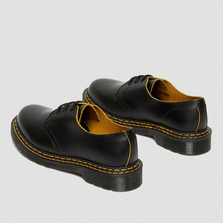 Giày Dr.Martens 1461 Double Stitch 'Black' 26101032 - Ảnh 5