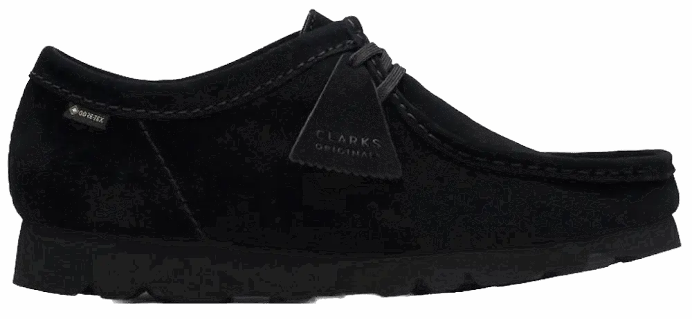 Giày Clarks Wallabee Gore-Tex 'Black Suede' 261-49449